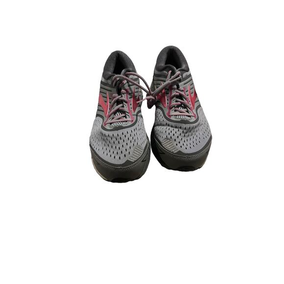 BROOKS Ariel 18 Gray Pink Women's Running Shoes Sneakers - Picture 2 of 6